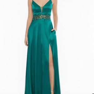 Emerald Green formal dress